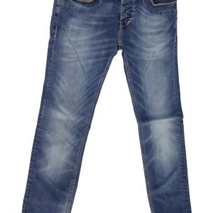 Fifty Four Jeans uomo Haiti J895 tg 34/48 blu denim stone washed